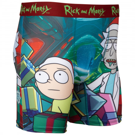 Rick and Morty Christmas Present Overload Boxer Briefs